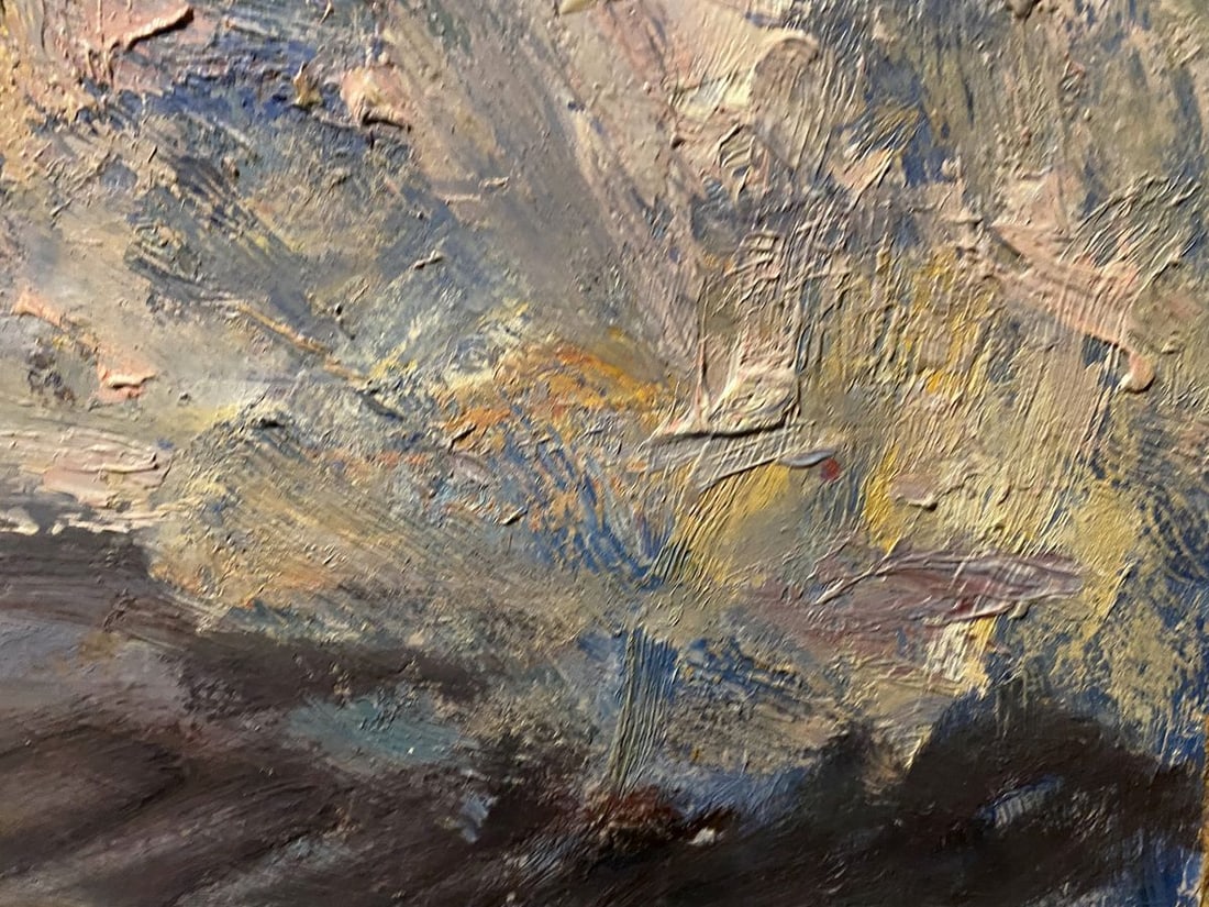 Oil painting March Stanislav Petrashevsky - 2
