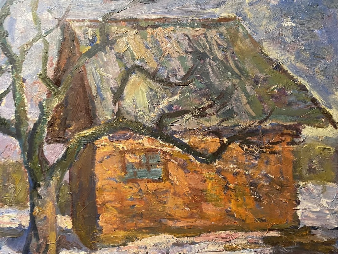 Oil painting March Stanislav Petrashevsky - 3