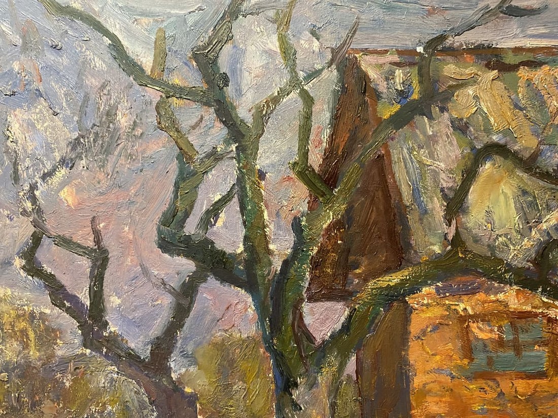 Oil painting March Stanislav Petrashevsky - 5