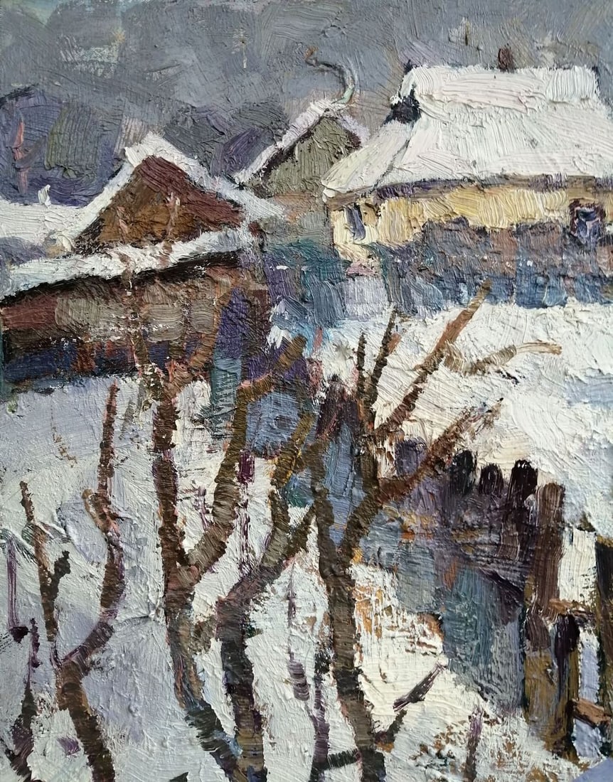Oil painting Cathedral Square Kalenyuk Oksana - 7