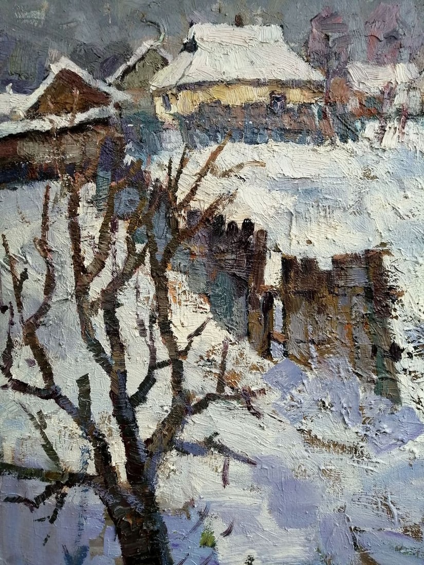Oil painting Cathedral Square Kalenyuk Oksana - 8