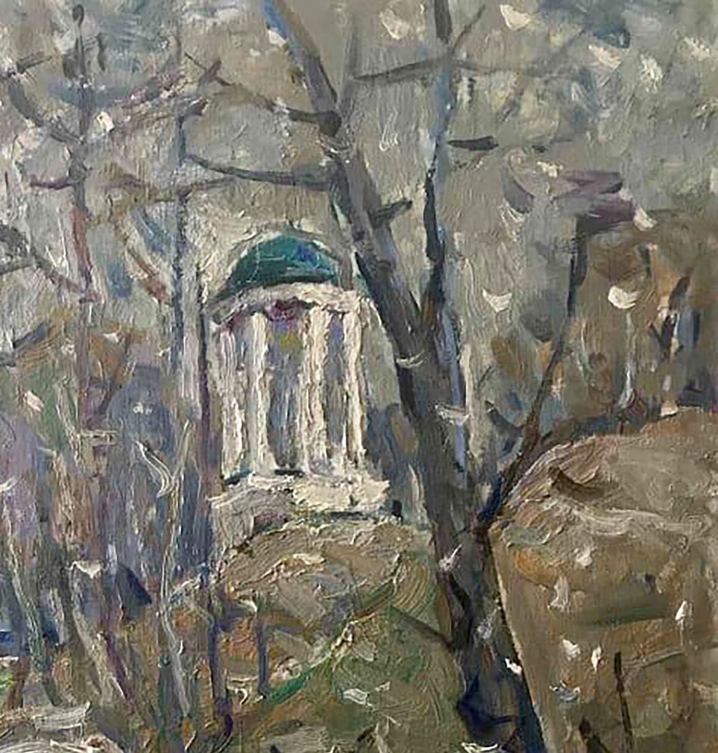 Oil painting Last snow Kalenyuk Alex - 3