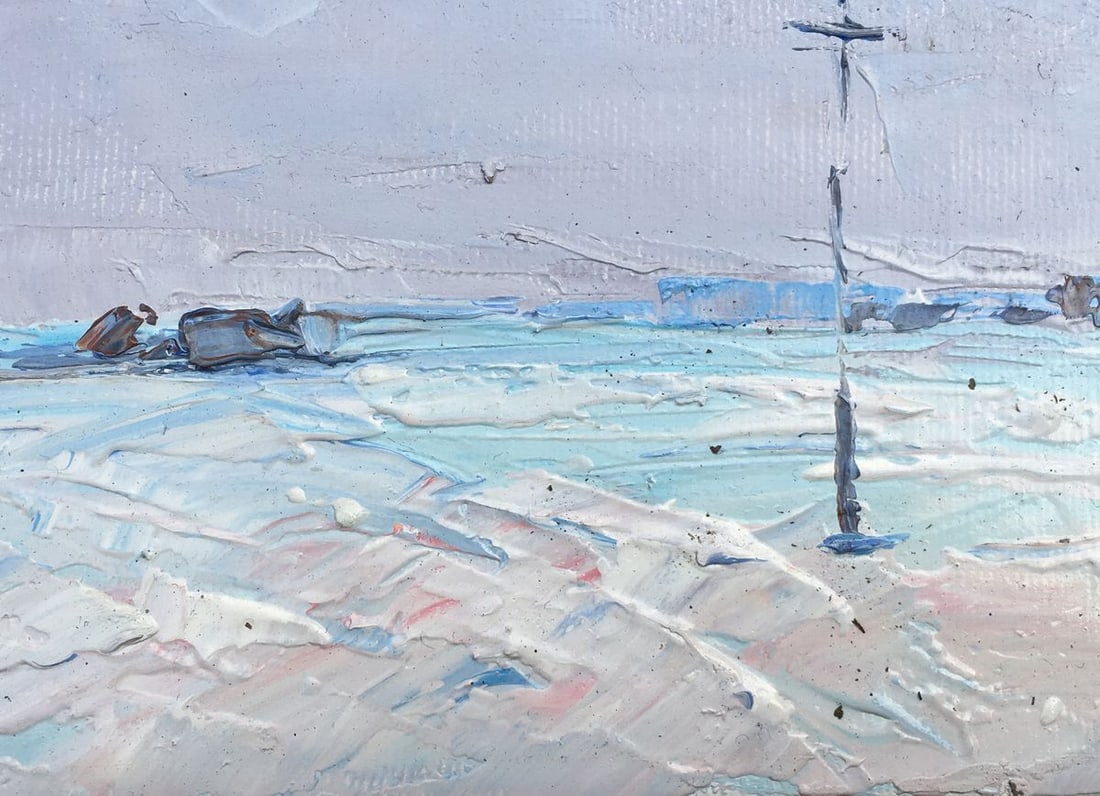 Oil painting In the distance Kalenyuk Alex - 3