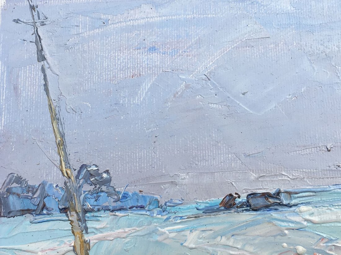 Oil painting In the distance Kalenyuk Alex - 5