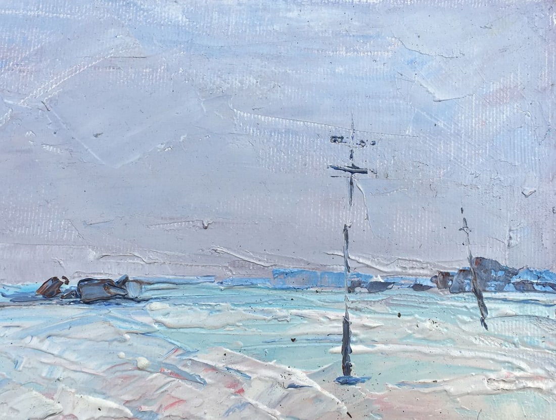 Oil painting In the distance Kalenyuk Alex - 6