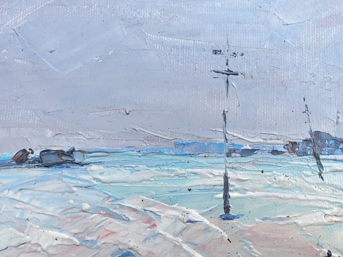 Oil painting In the distance Kalenyuk Alex - 7