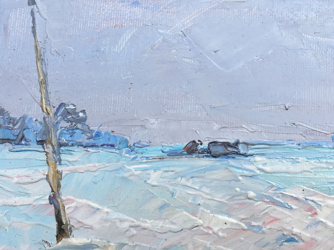 Oil painting In the distance Kalenyuk Alex - 8