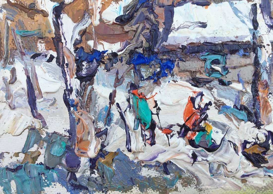 Oil painting Holidays Kalenyuk Oksana - 3