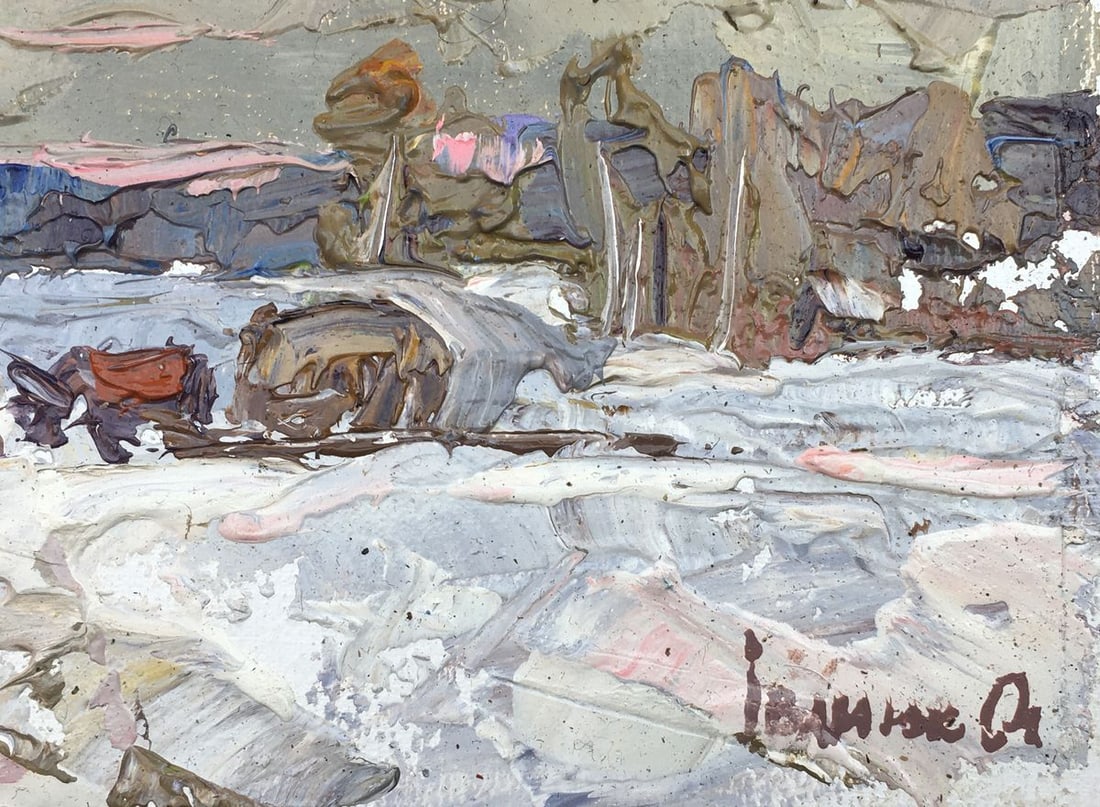Oil painting Road Kalenyuk Alex - 2