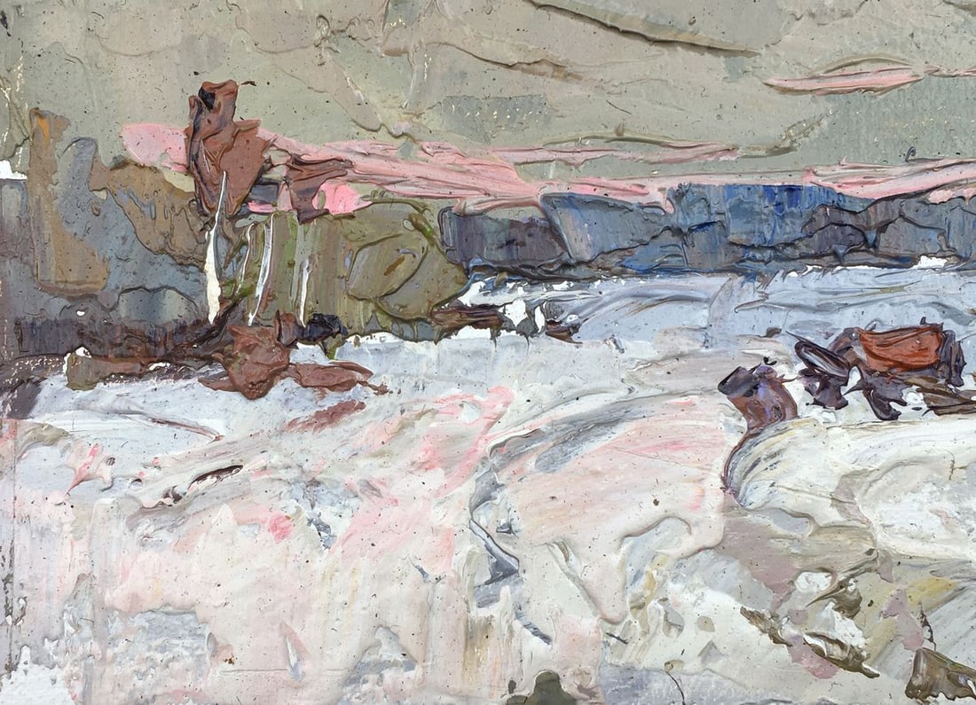 Oil painting Road Kalenyuk Alex - 4