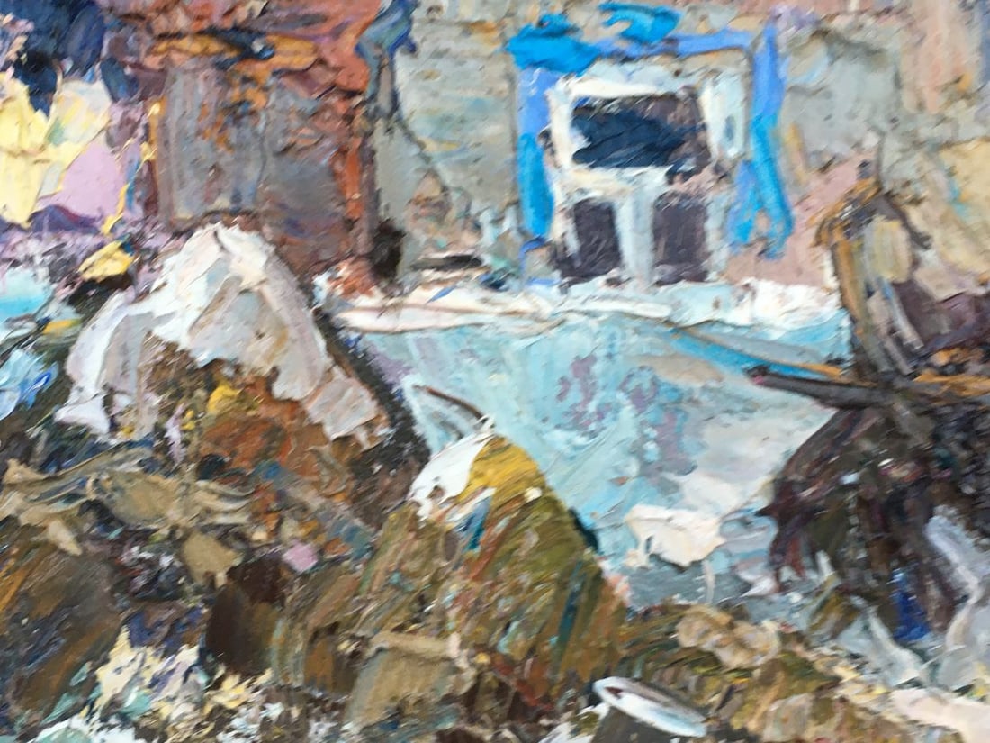 Oil painting From the road Kalenyuk Alex - 7