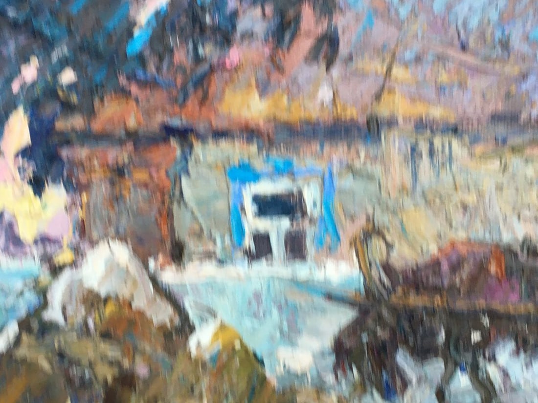 Oil painting From the road Kalenyuk Alex - 9
