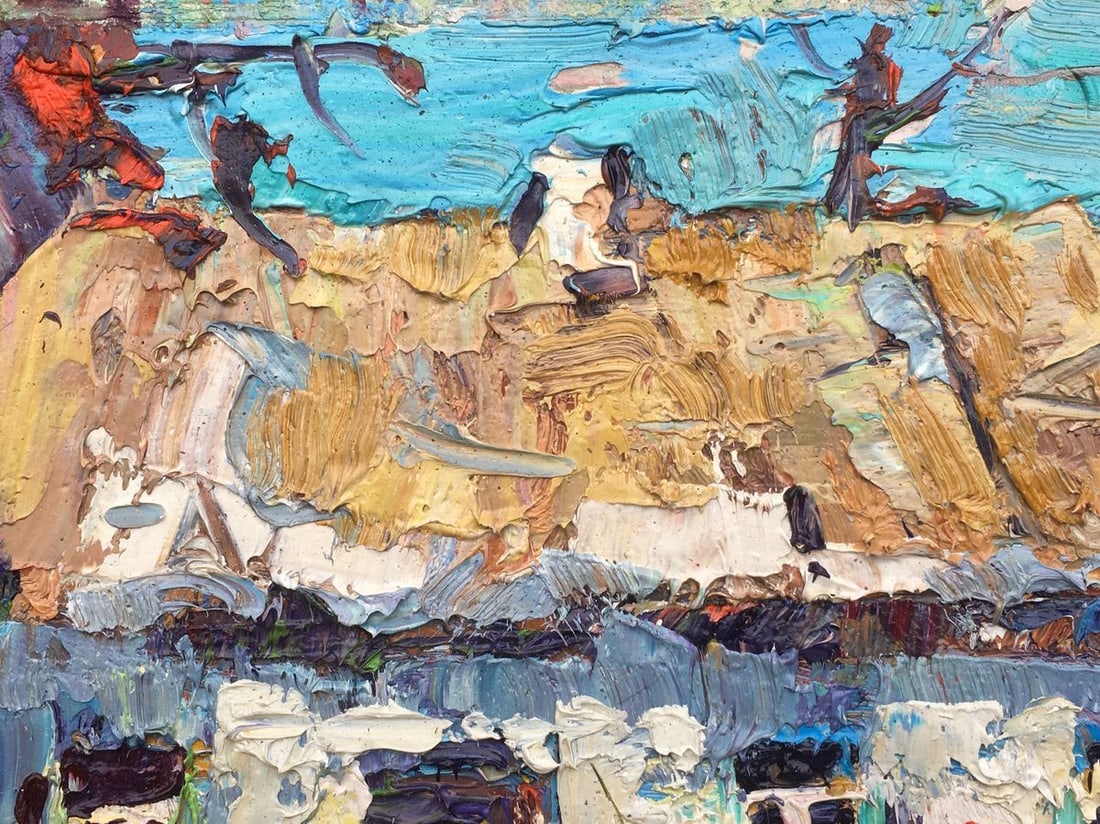 Oil painting Spring is coming soon Kalenyuk Oksana - 5