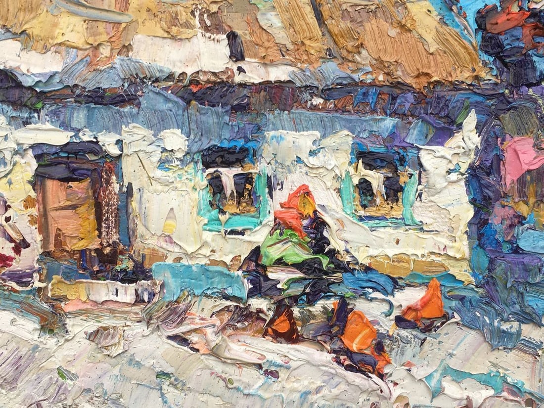 Oil painting Spring is coming soon Kalenyuk Oksana - 6