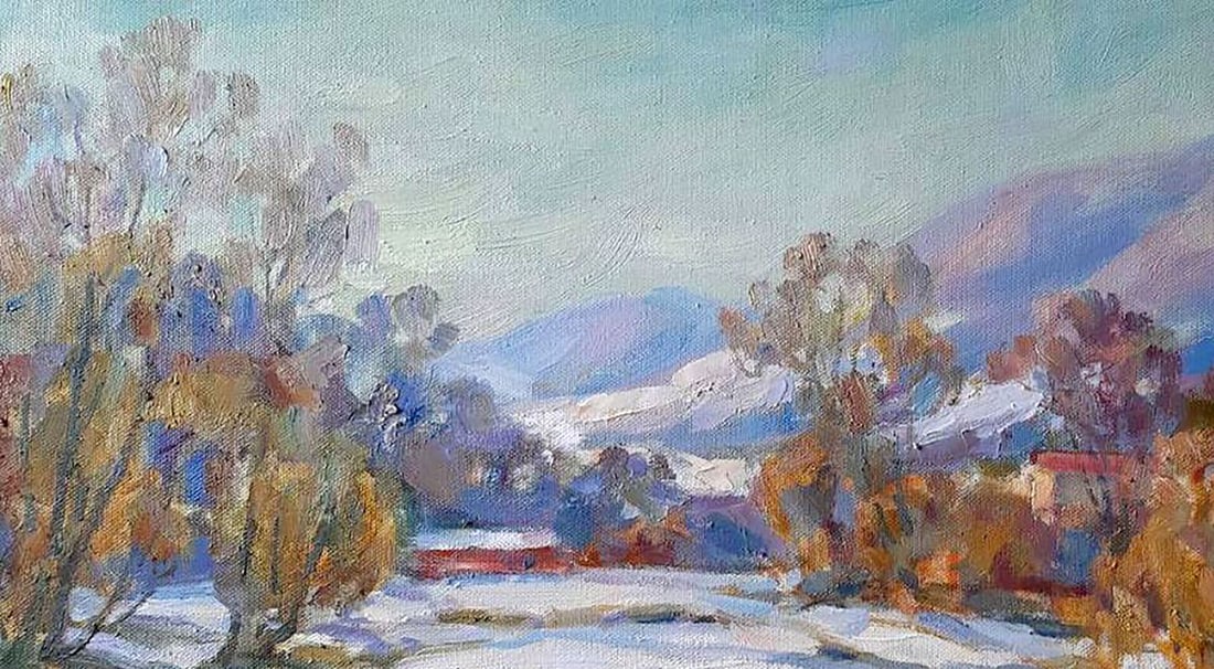 Oil painting Life in the mountains Kovalenko Ivan Mikhailovich - 2