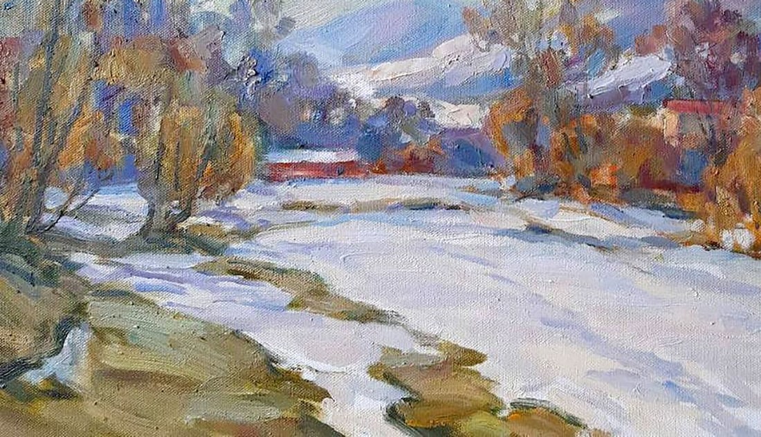 Oil painting Life in the mountains Kovalenko Ivan Mikhailovich - 4