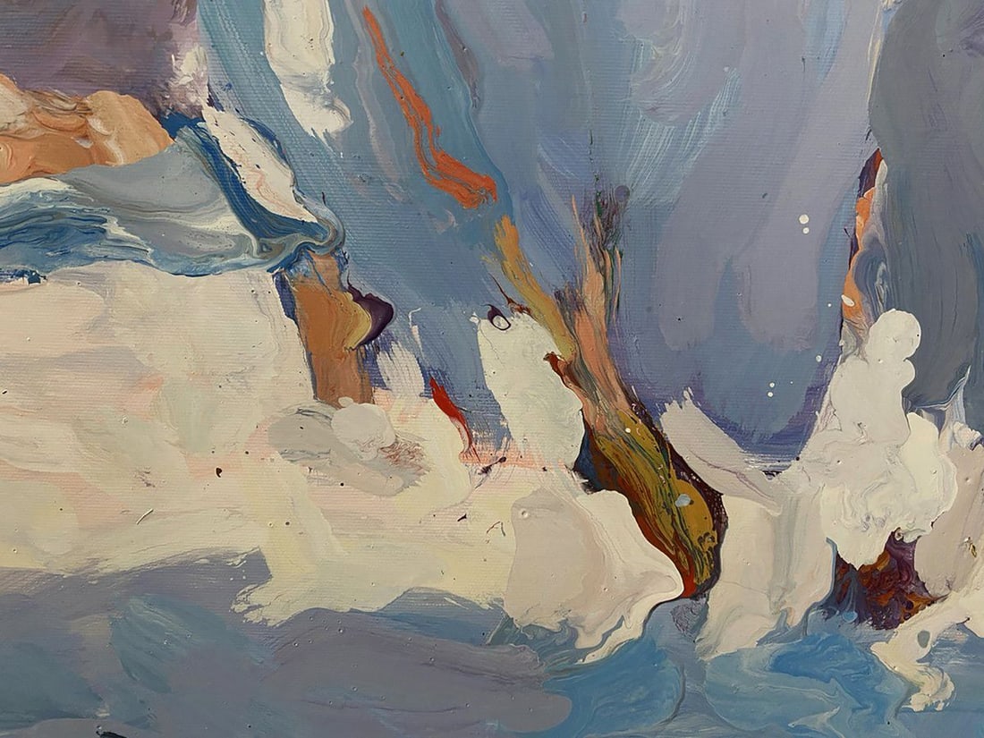 Oil painting Covered with snow Oleksiy Ivanyuk - 6
