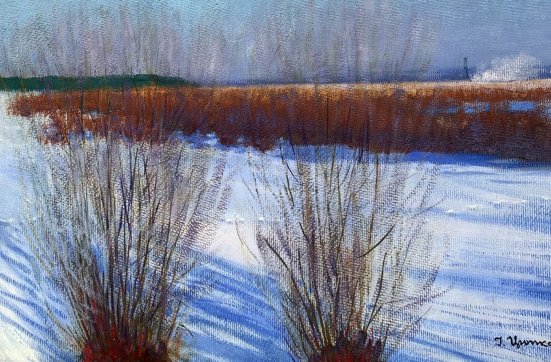 Oil painting March morning Ivan Tsyupka - 2