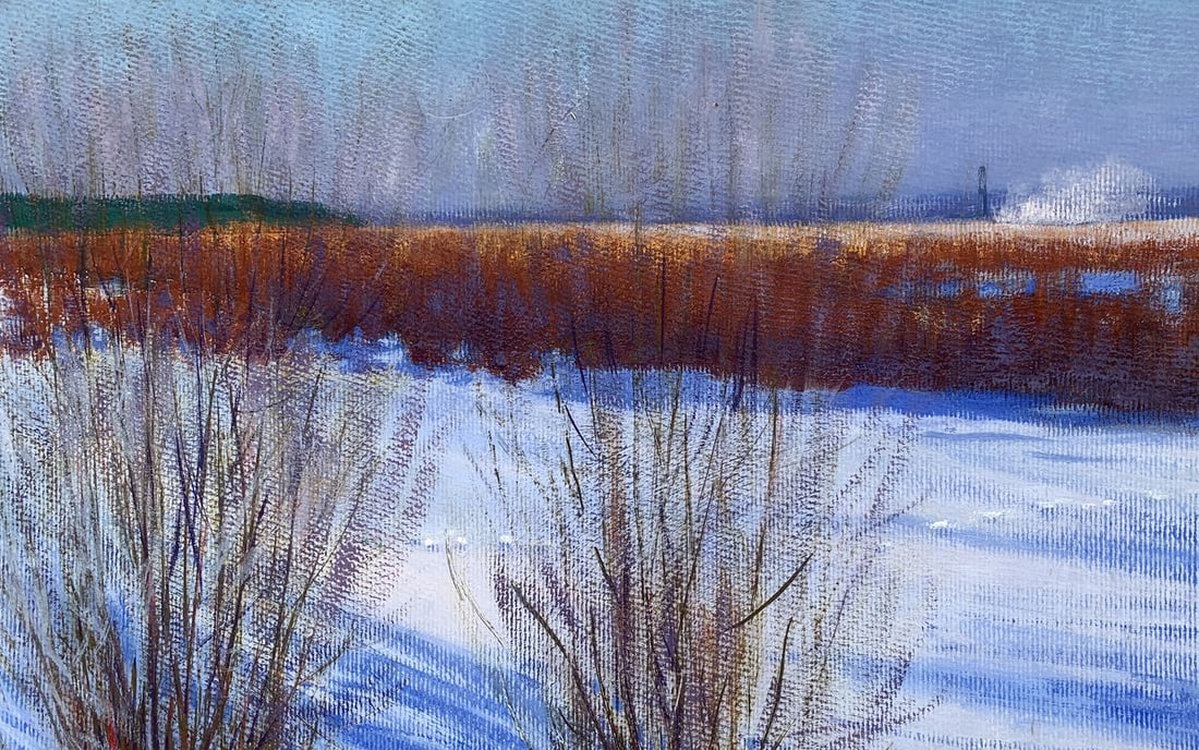 Oil painting March morning Ivan Tsyupka - 3