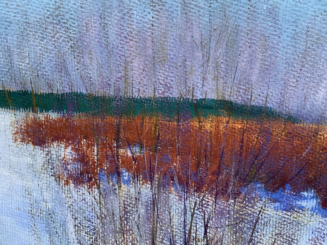 Oil painting March morning Ivan Tsyupka - 7