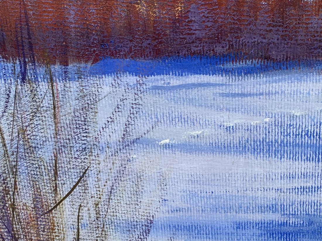 Oil painting March morning Ivan Tsyupka - 9
