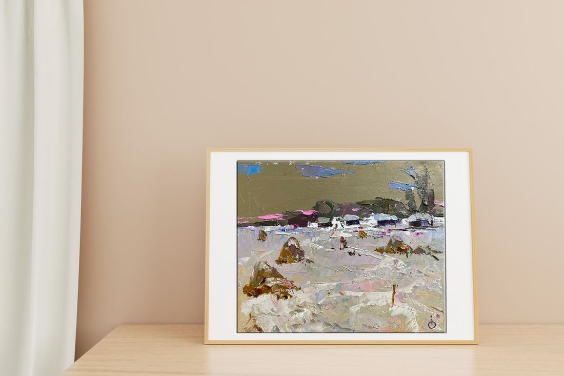 Oil painting Evening Alex Kalenyuk - 2