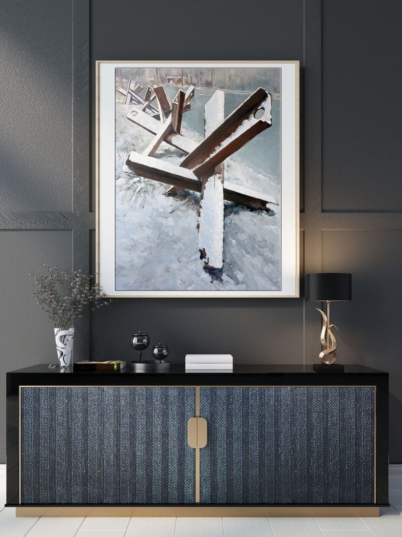 Oil painting Snowflakes Varvarov Anatoly Viktorovich - 3