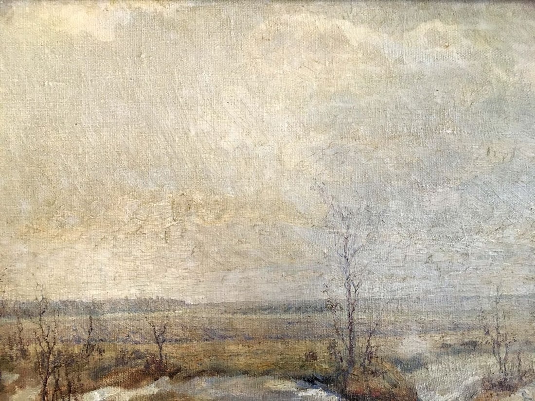 Oil painting Fall has come Popov Alexey Alekseevich - 2