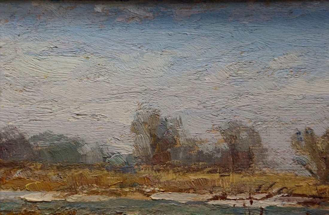 Oil painting Spring is coming Kurnakov Georgy Vasilievich - 3