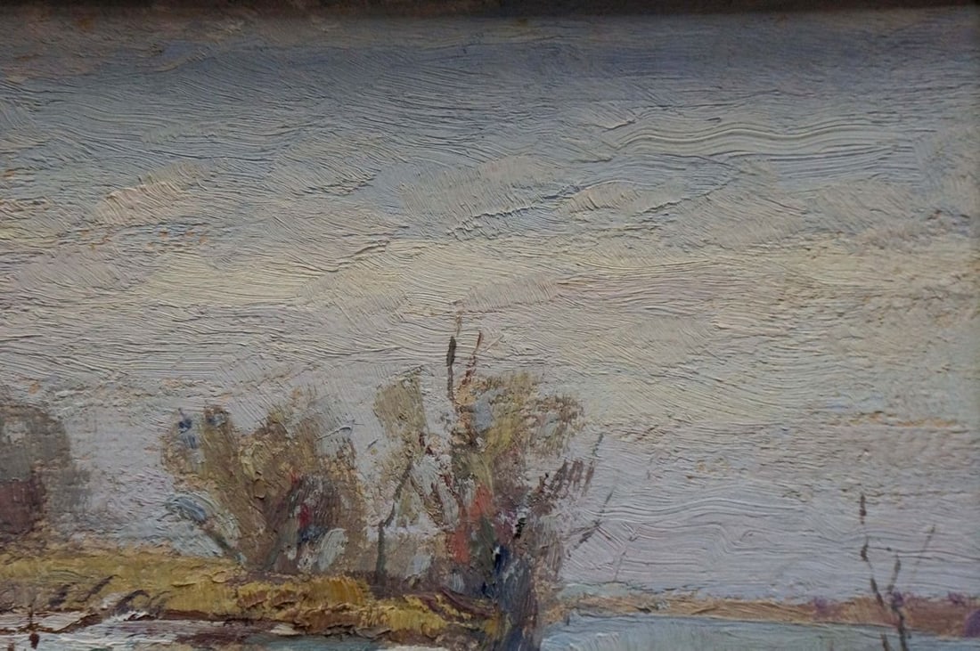 Oil painting Spring is coming Kurnakov Georgy Vasilievich - 4