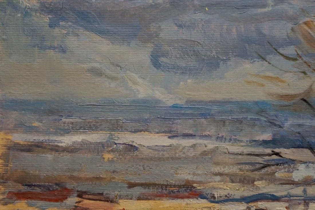 Oil painting Winter landscape Buryachok Nikolay Ivanovich - 3