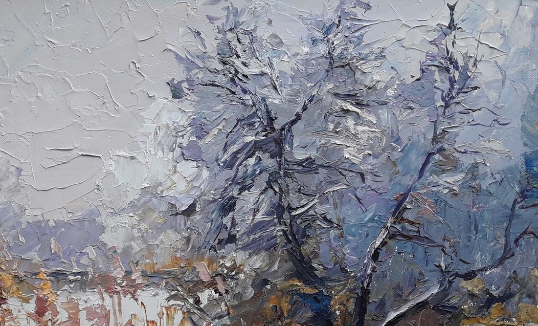 Oil painting Breath of winter / Serdyuk Boris Petrovich - 4
