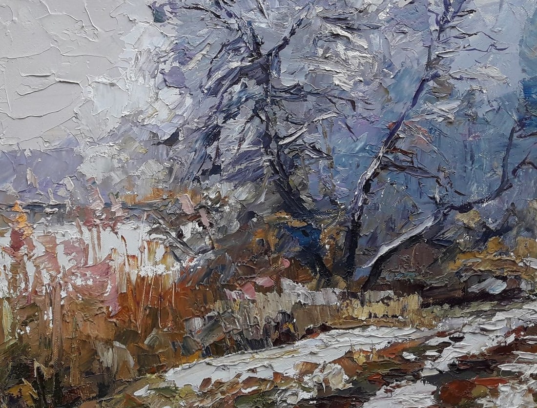 Oil painting Breath of winter / Serdyuk Boris Petrovich - 6