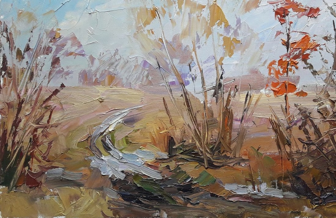 Oil painting Last snow / Serdyuk Boris Petrovich - 6
