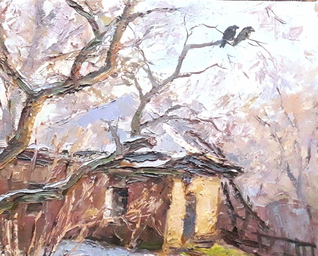 Oil painting Old apple tree Serdyuk Boris Petrovich - 2