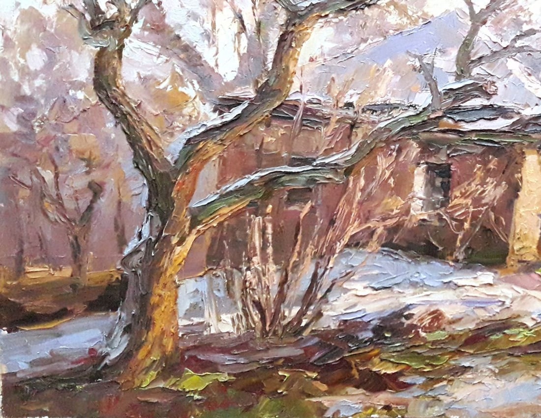 Oil painting Old apple tree Serdyuk Boris Petrovich - 3