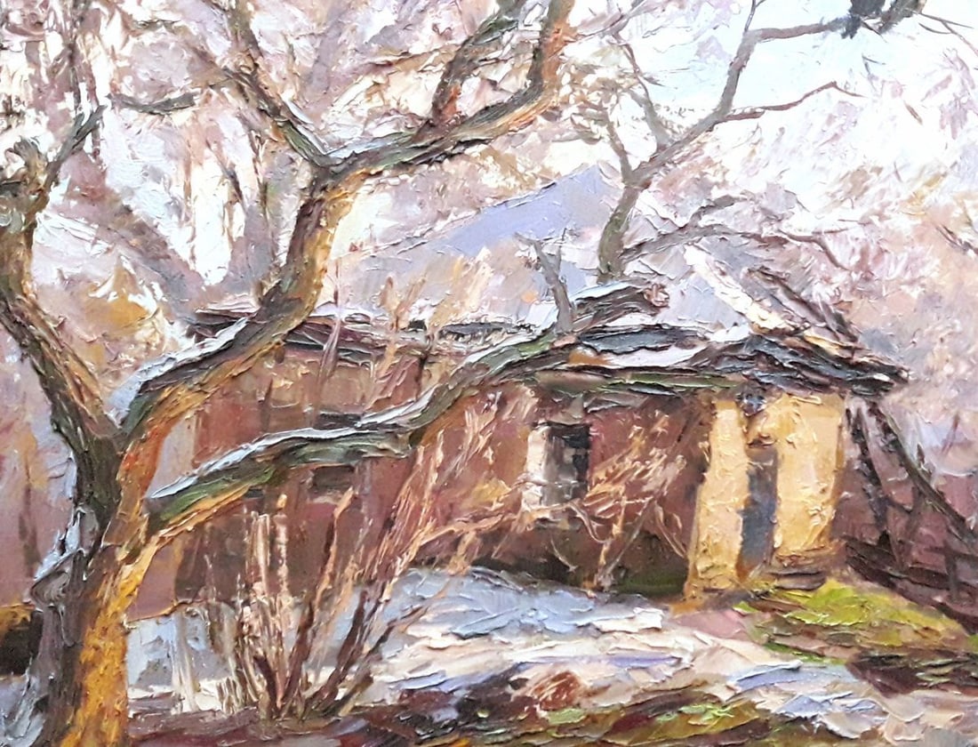 Oil painting Old apple tree Serdyuk Boris Petrovich - 4