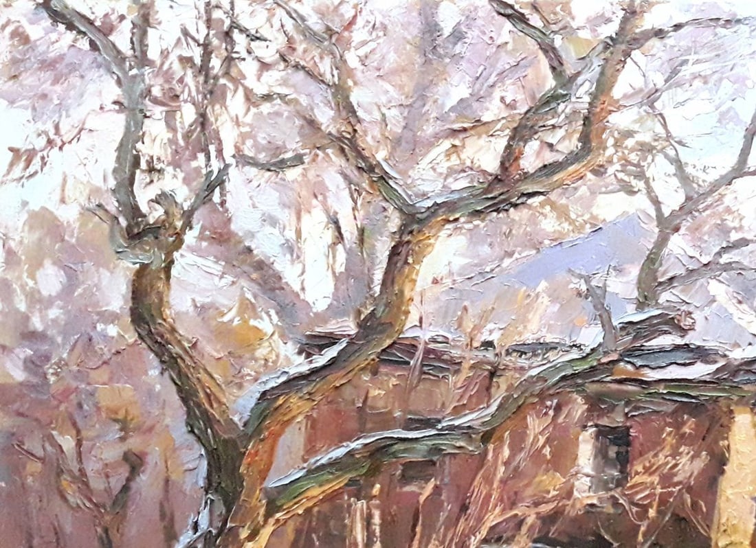 Oil painting Old apple tree Serdyuk Boris Petrovich - 5