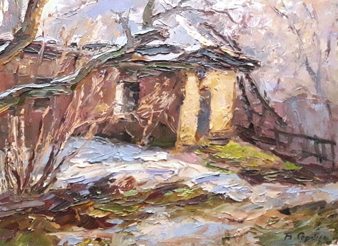 Oil painting Old apple tree Serdyuk Boris Petrovich - 6