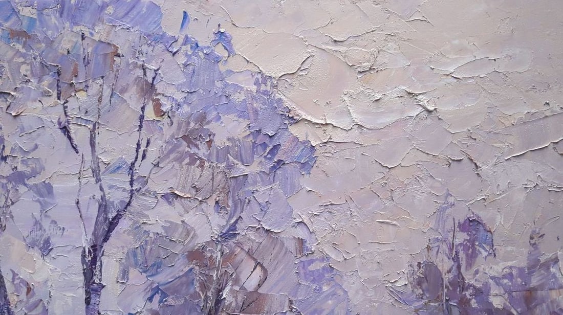 oil painting Hoarfrost Serdyuk Boris Petrovich - 2