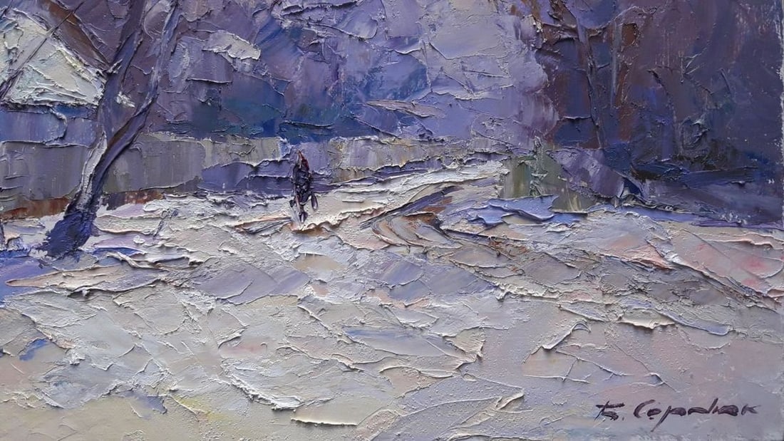 oil painting Hoarfrost Serdyuk Boris Petrovich - 3