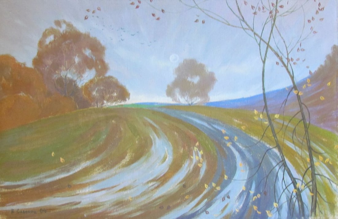 Oil painting Disturbing october Kalebets Valery: Title: Oil painting Disturbing october Kalebets Valery Description: NoSav 96 *** ABOUT THIS PAINTING *** * TITLE: "Disturbing october" * ARTISTS: Kalebets Valery * SIZE: -x- cm/'-x- inches' * MEDIUM: 