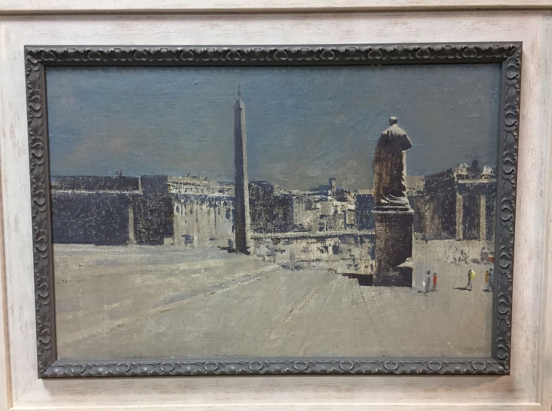 Oil painting Ancient Rome Alexey Fedorovich Vlasov (1 of 9)