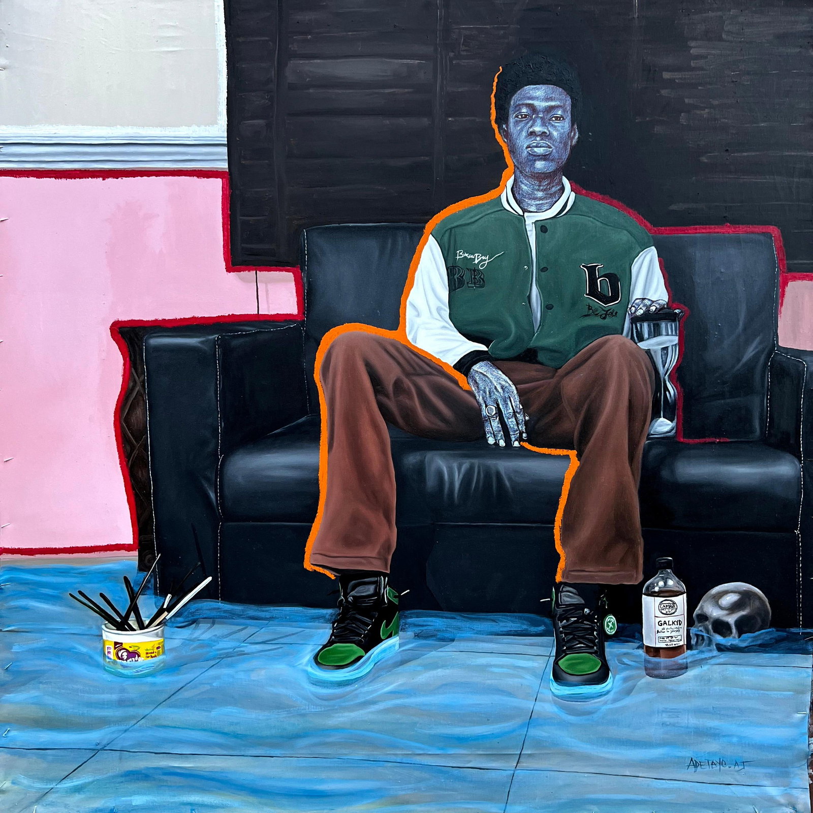 Adeniyi Joshua Adetayo, Ocean of Conversations, I Wonder What Speaks Beneath, 2022 - 4