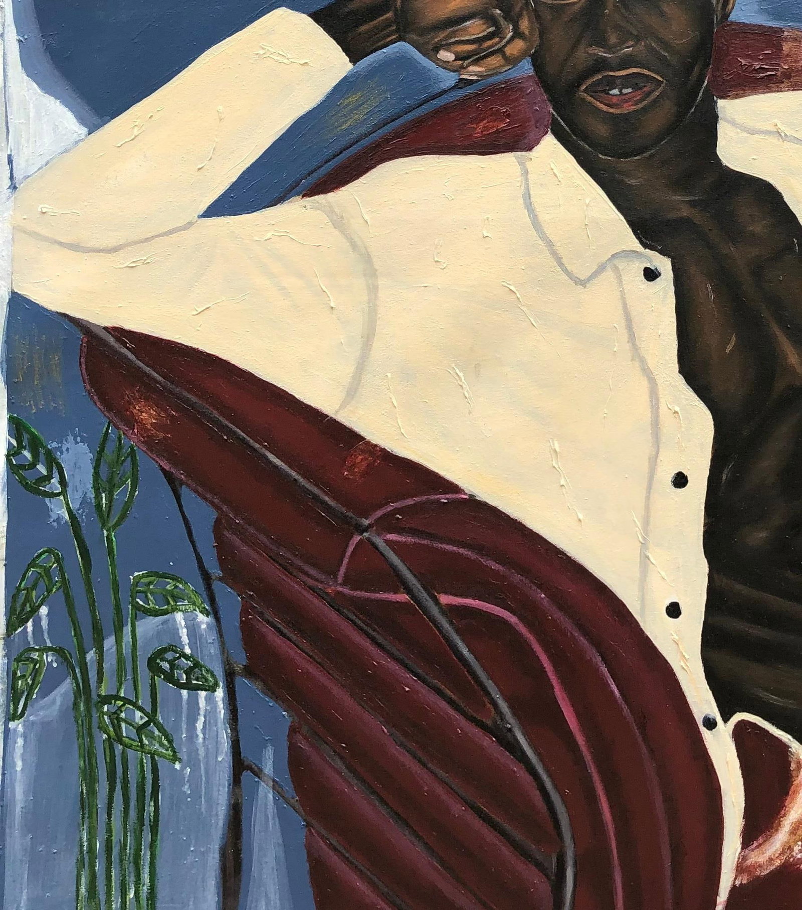 Samson Olatubosun, Moment of Reflections 1, 2023 - 7