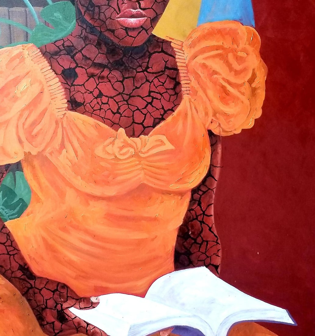 Muideen Abdulkadir, The Librarian, 2022 - 3