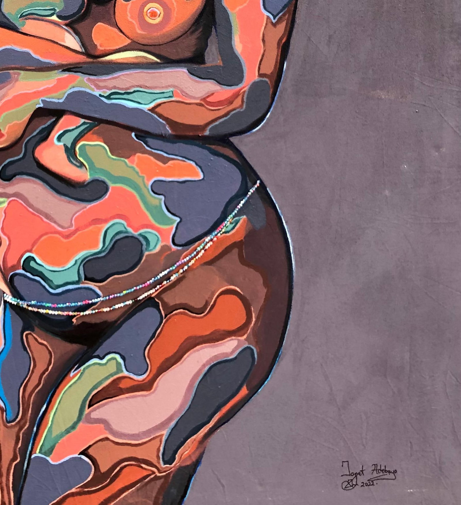 Janet Adebayo, Ilori 1 (Take In), 2022 - 3