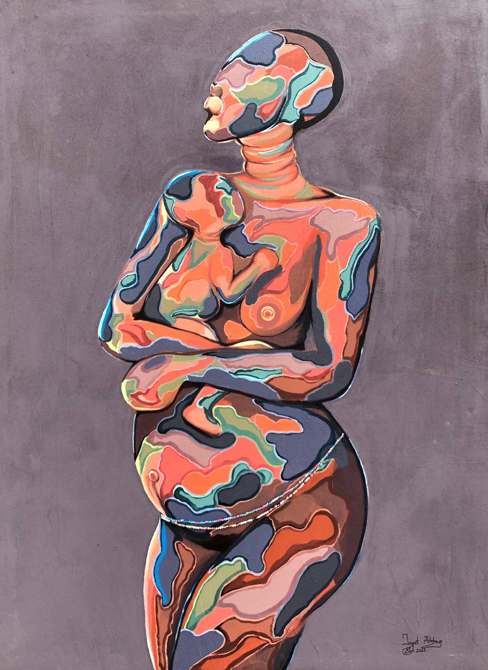 Janet Adebayo, Ilori 1 (Take In), 2022 - 5
