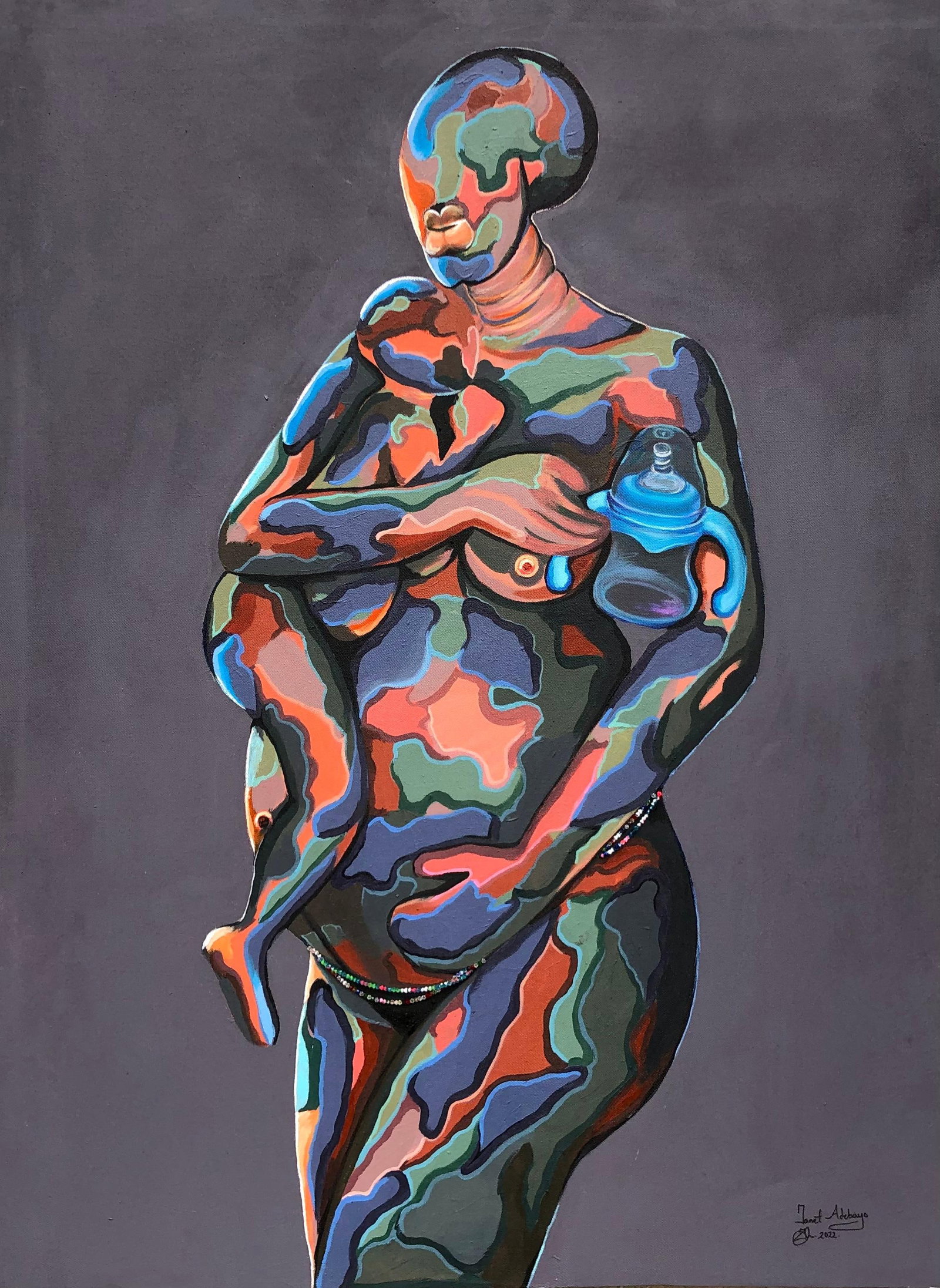 Janet Adebayo, Ilori 2 (Heavy), 2022 - 5