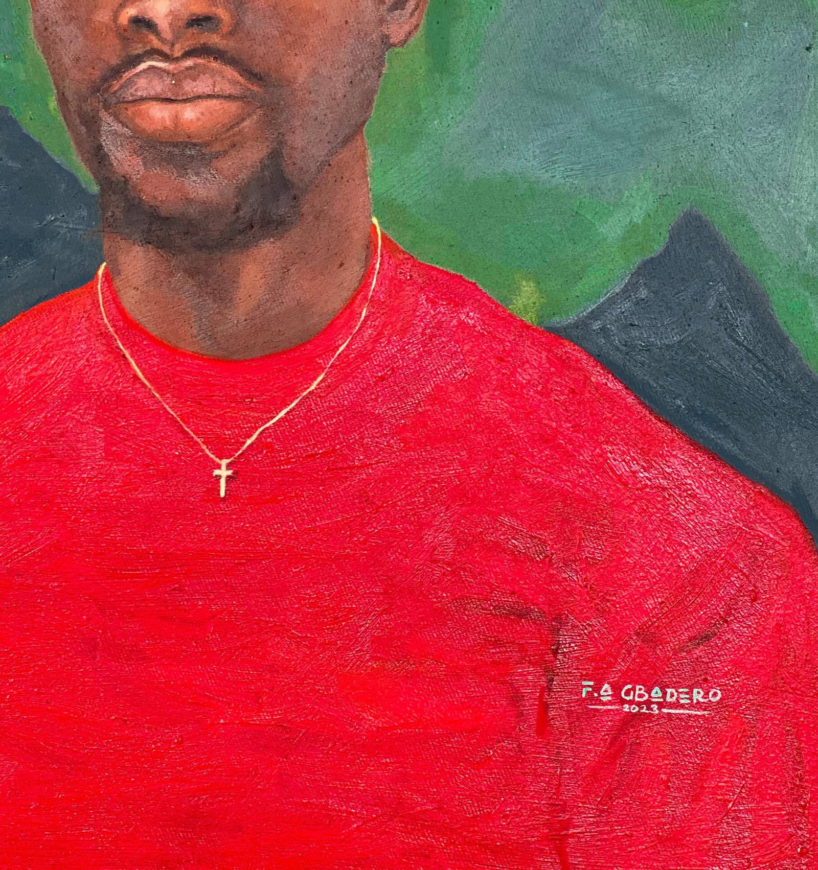 Faith Gbadero, African Boy IV, 2023 - 14